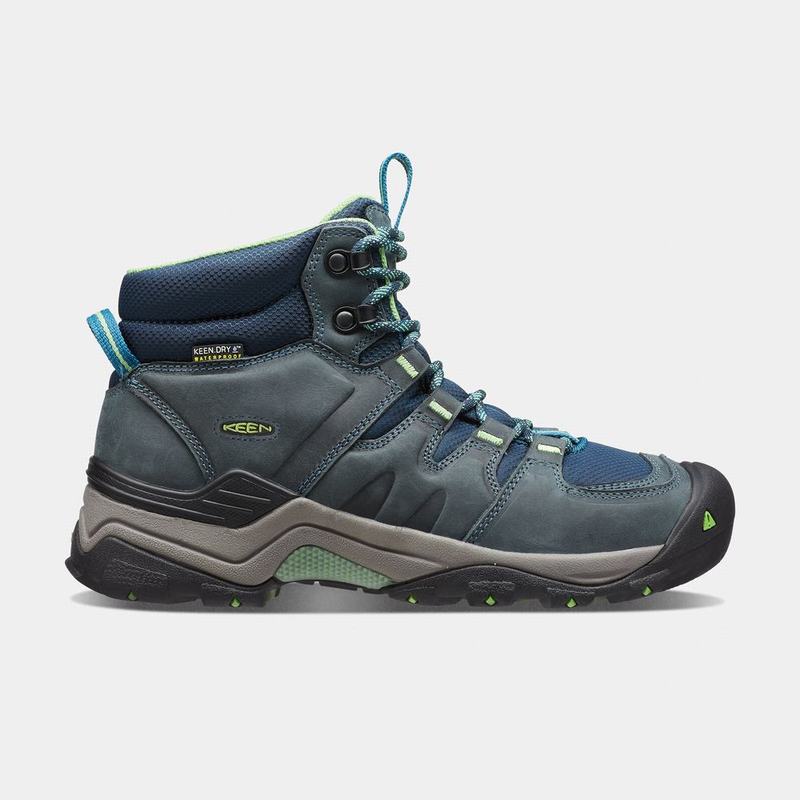 Keen Gypsum II Waterproof Mid Womens Hiking Boots Navy Factory Outlet NZ (0643-COGKT)